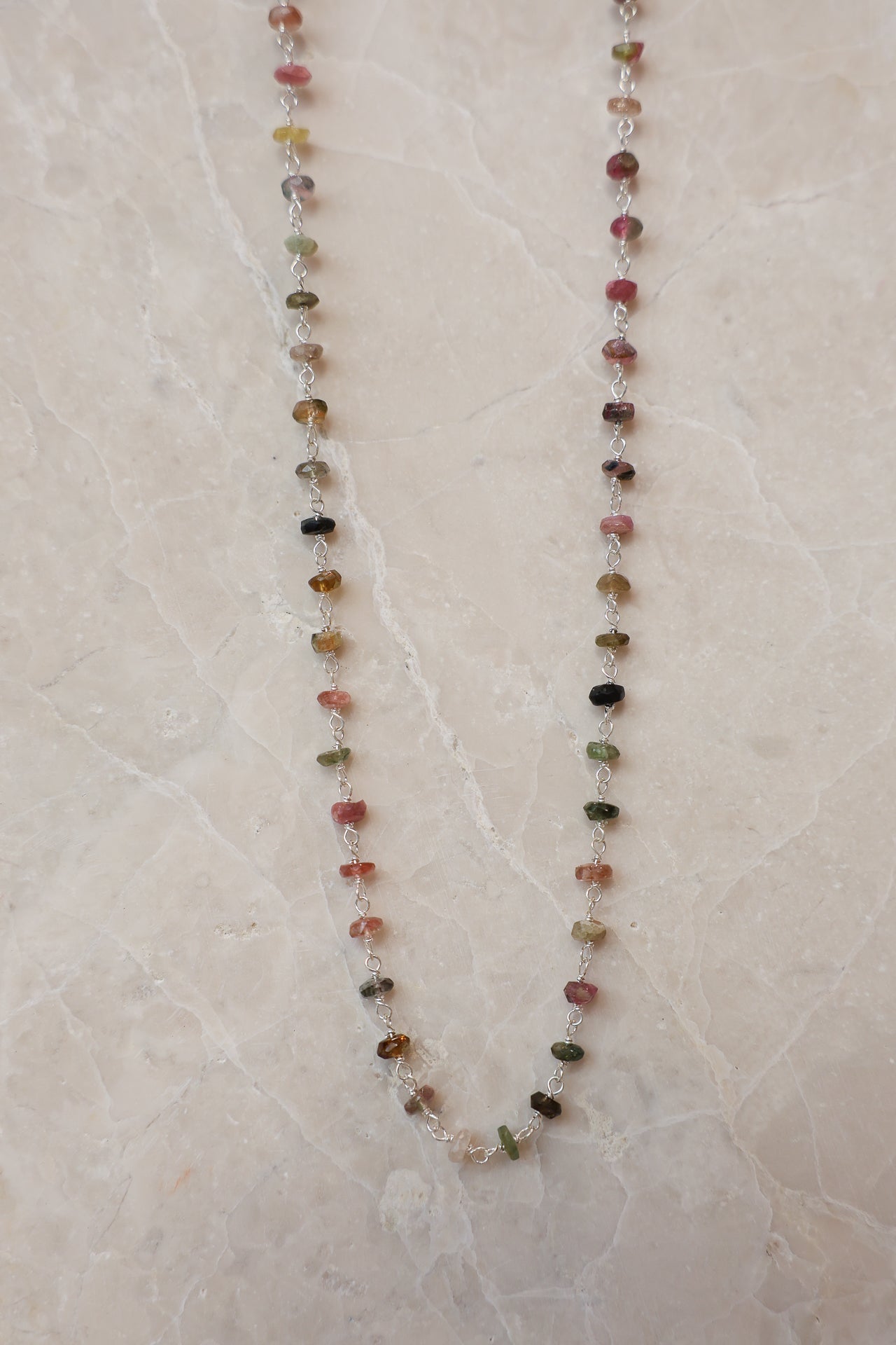 Rani Tourmaline Beaded Necklace