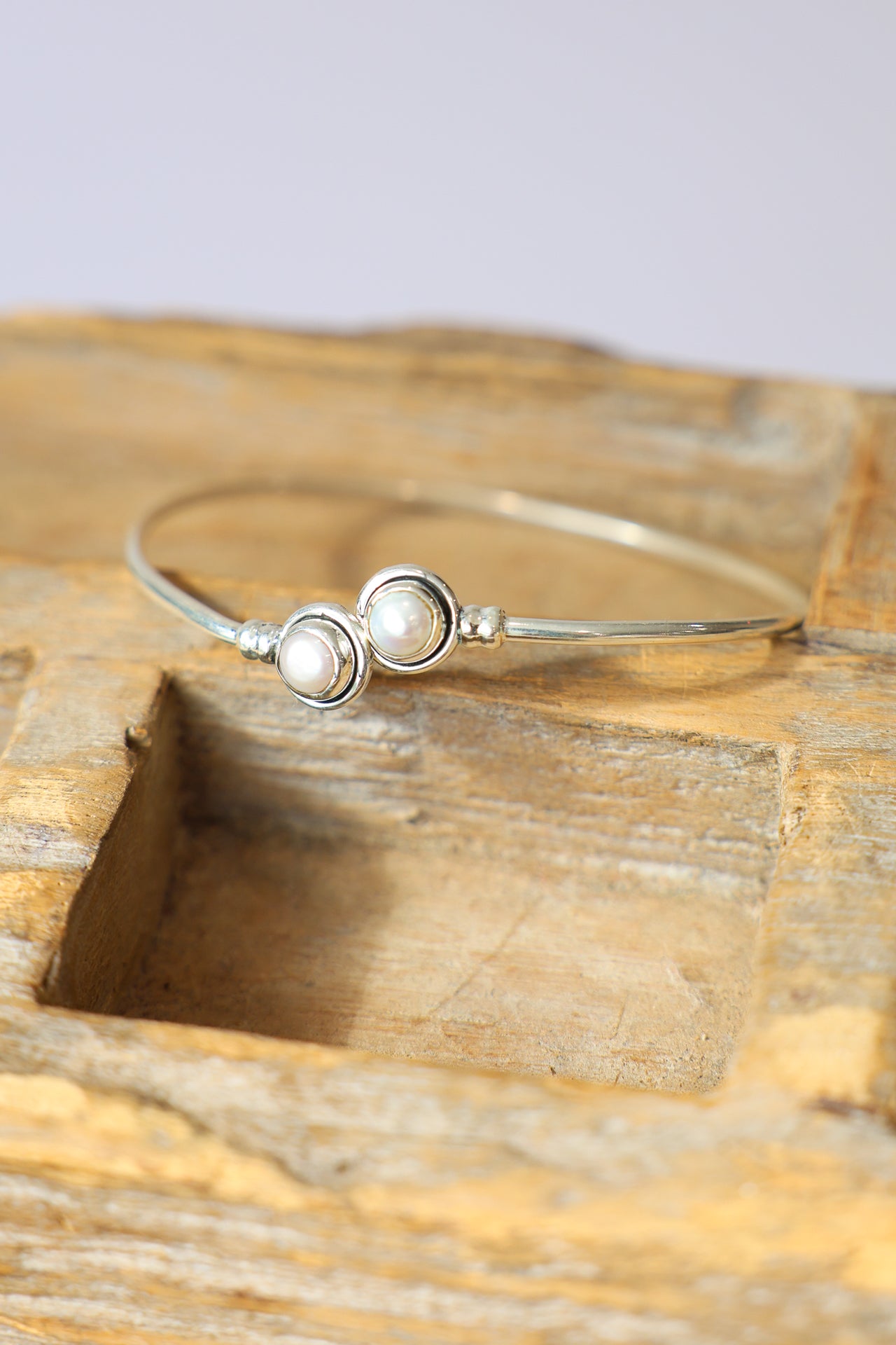 Pearl Fine Wrap Bracelet