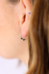 Anay Small Tribal Hoops