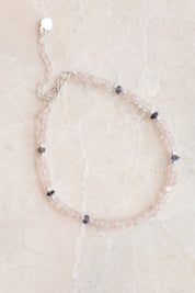 Ariella Rose Quartz Bead Bracelet