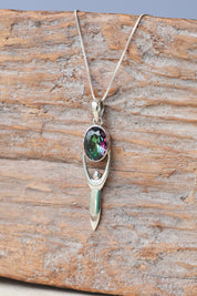 Praise Mystic Topaz Pendant