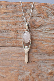 Praise Rose Quartz Pendant
