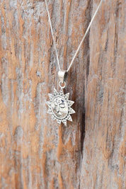Surya Sun Face Pendant