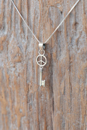 Peaceful Key Pendant