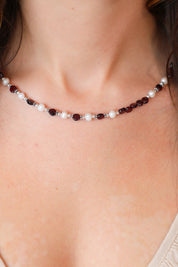Nobella Garnet Necklace
