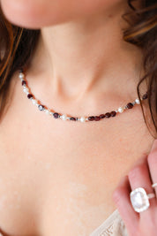 Nobella Garnet Necklace