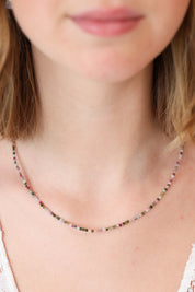 Nadia Tourmaline Bead Necklace