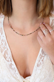 Nadia Tourmaline Bead Necklace