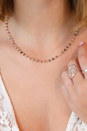 Rani Tourmaline Beaded Necklace