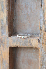 Triple Heart Toe Ring