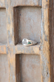 Triskelion Spiral Ring