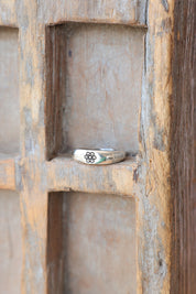 Flower Stamped Ring