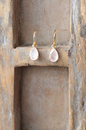 Lela Rose Quartz Teardrop Earrings