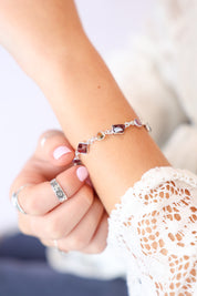 Rough Gemstone Bracelet
