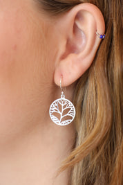 Tree Cutout Earrings
