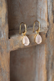 Lela Rose Quartz Teardrop Earrings