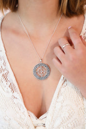 Round Celtic Knotwork Pendant