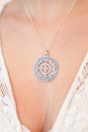 Round Celtic Knotwork Pendant