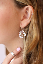 Tree Cutout Earrings