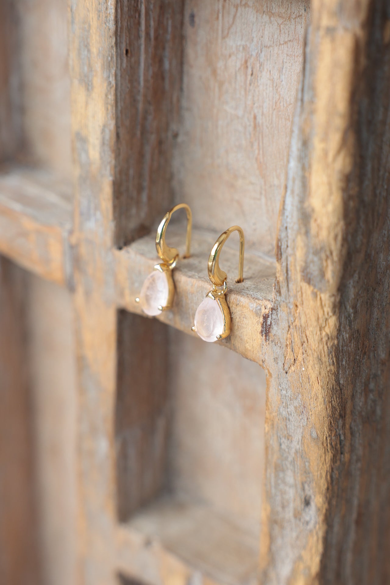 Lela Rose Quartz Teardrop Earrings