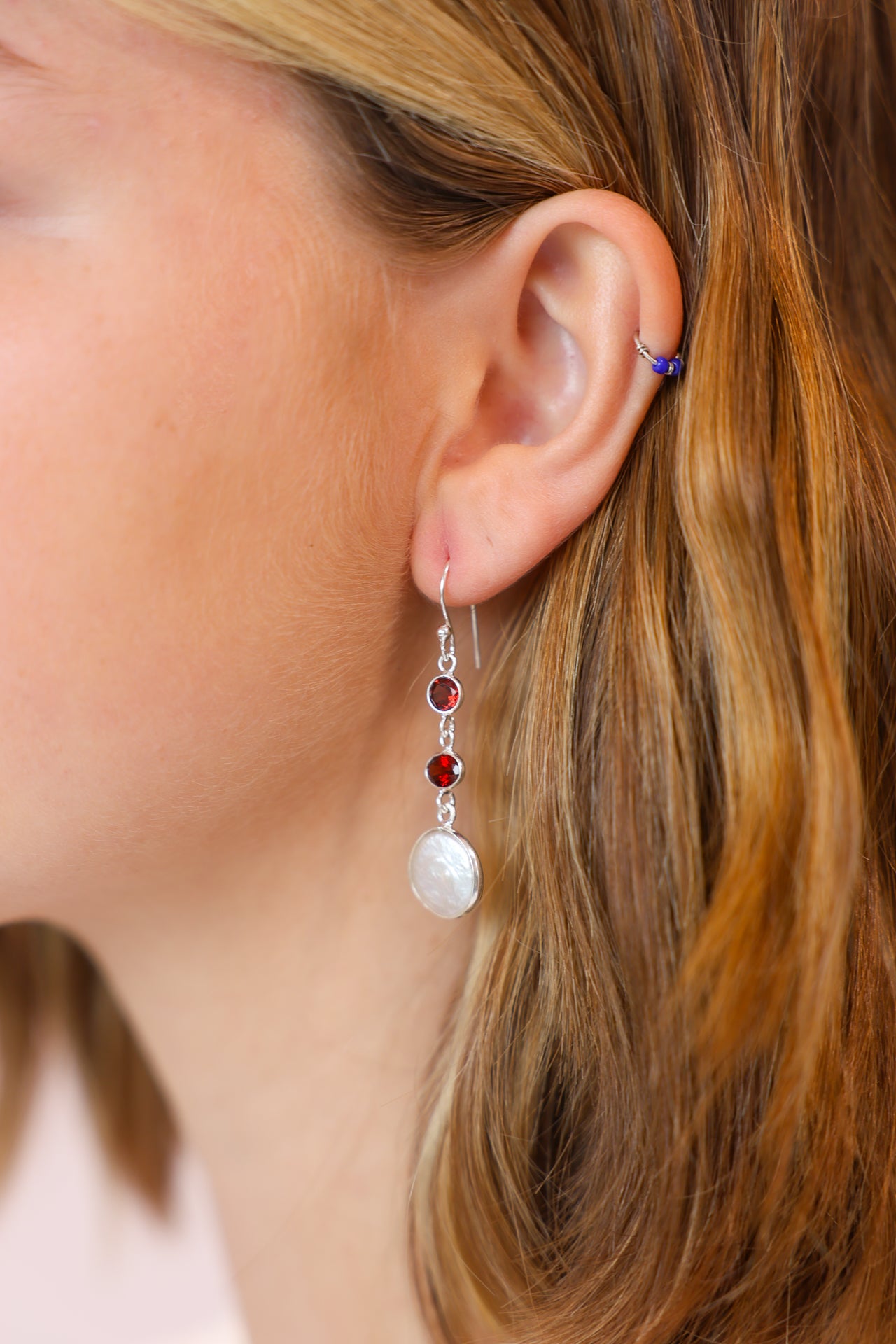 Avera Pearl Drop Earrings