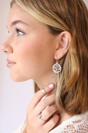 Tree Cutout Earrings