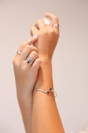 Dragonfly Luck Ring Amethyst