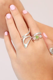 Pointed Swoop Ring