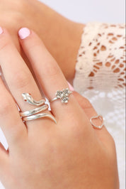 Trio Flower Ring