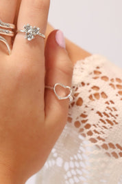 Open Heart Ring