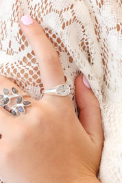 Sun and Moon Split Ring