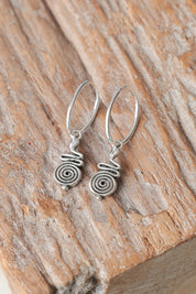 Spiral of Life Earrings