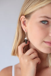 Bellflower Labradorite Earrings