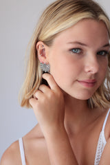 Art Deco Fan Studs
