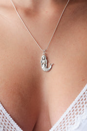 Floating Mermaid Pendant