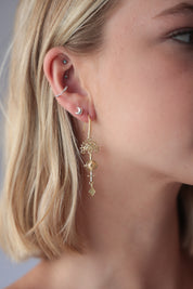 Intricate Long Fine Drops