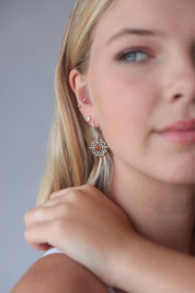 Dhanvi Opulent Carnelian Earrings