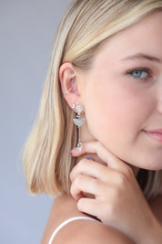 Blessings Ornate Hand Stud Drops