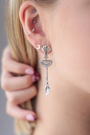 Blessings Ornate Hand Stud Drops