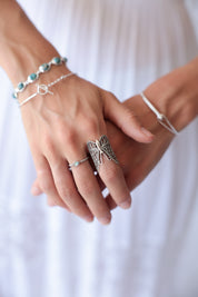 Butterfly Filigree Wrap Ring