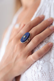 Mireya Oval Stone Ring