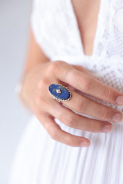 Mireya Oval Stone Ring