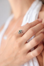 Essa Mystic Topaz Ring