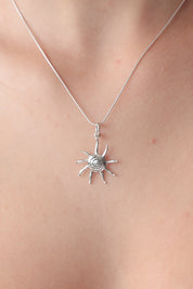 Swirling Sun Pendant