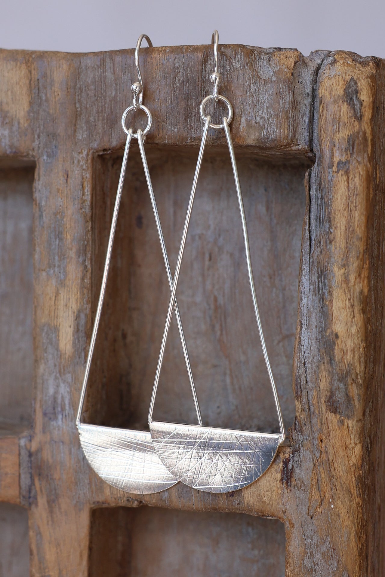 Zia Triangle Earring