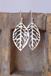 Leaf Cutout Earrings