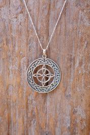 Round Celtic Knotwork Pendant
