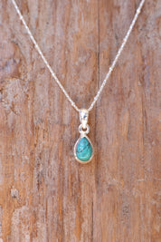 Turquoise Teardrop Pendant