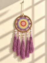 Angel Gemis Tassel Dreamcatcher