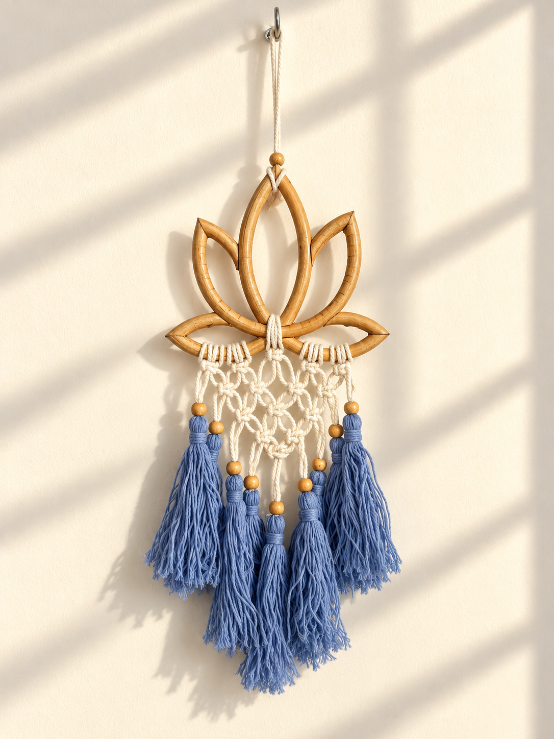 Lotus Macrame Dreamcatcher